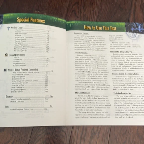 Abeka Homeschool 9th Grade Health Book and Answer Key - Picture 6 of 13